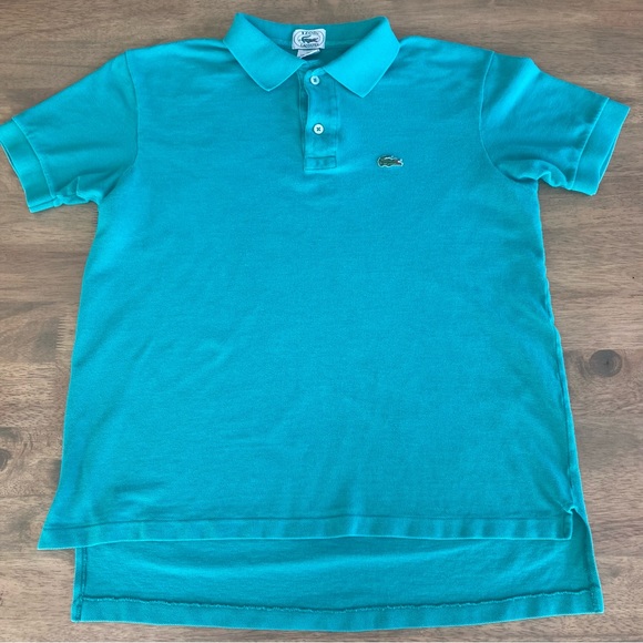 Izod Teal Polo Shirt - Picture 1 of 6